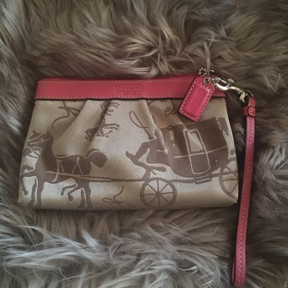 COACH wristlet